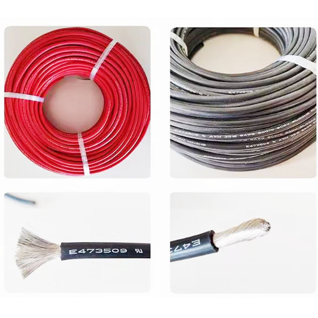 High-Temp 8AWG UL3512 Wire 600V - Flexible Silicone Cable for New Energy, Robotics, Industrial Heating