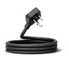 Durable Matte PVC Power Cord with NEMA 5-15P Plug for Computers & Business