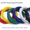 UL1007 PVC Wire 18-26AWG Tinned Copper Cable for Electronics