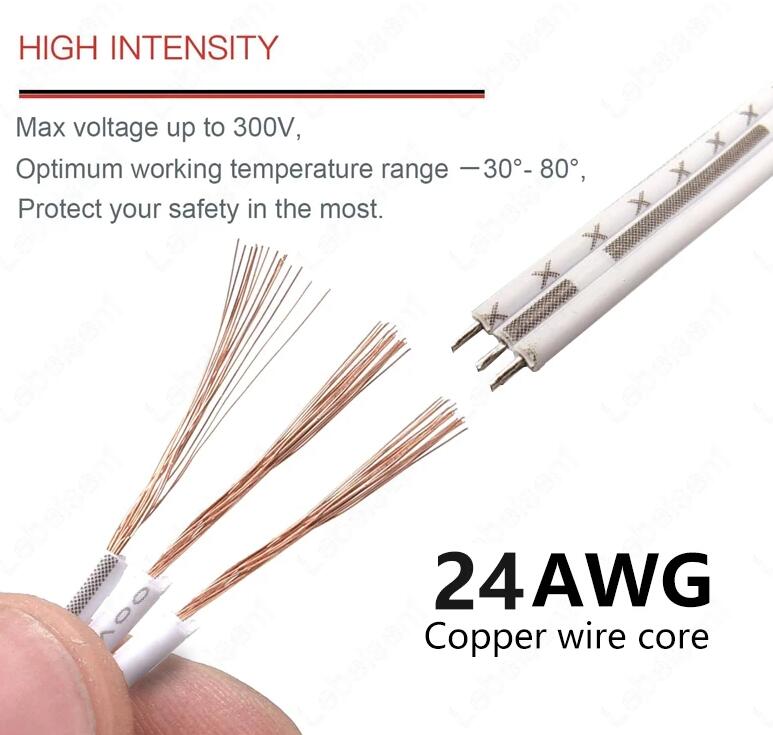 2468 24AWG 3pin PHB hookup wire Extension 