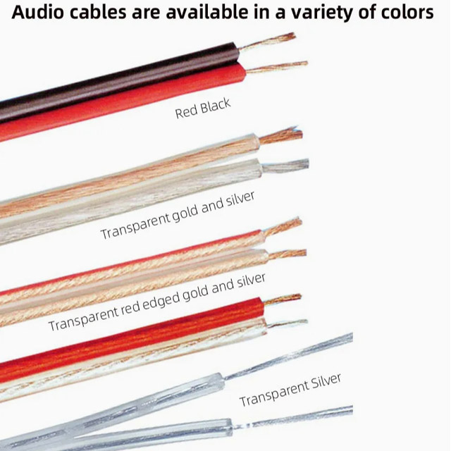 UL 2464 22AWG16AWG 3C Oxygen-Free Copper Wire Flexible Cable for LED Strip Installations 