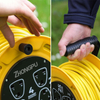 Heavy Duty UK 13A 4-Socket Extension Reel 25M Garden/Office