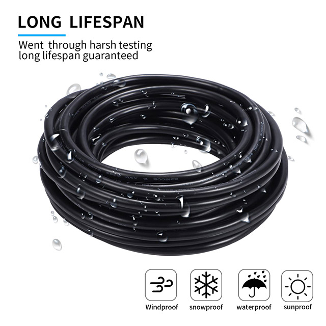 UL 2464 22AWG16AWG 3C Oxygen-Free Copper Wire Flexible Cable for LED Strip Installations 