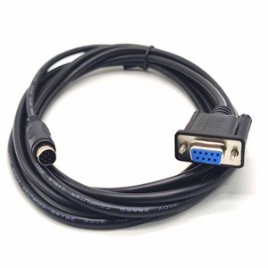 DB9 to Mini DIN 8 Pin Serial Cable for Classic Macintosh, Printer, Modem, Scanner and RS-232 Devices