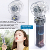 Compact 13-in-1 Survival Gear: Transparent Charger, Fire Starter, Cooling Fan & Razor for Hiking/Travel