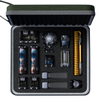 Compact 13-in-1 Survival Gear: Transparent Charger, Fire Starter, Cooling Fan & Razor for Hiking/Travel