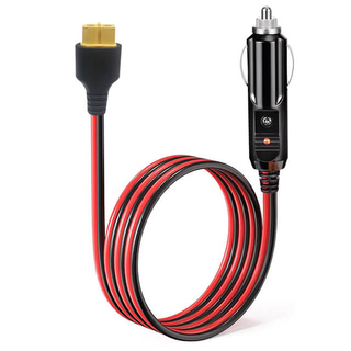 14AWG XT60 Female Connector To Cigarette Lighter Male Adapter Car Charger Cable 