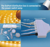 LED 6-way Dupont Distributor Box,6-way Dupont Juction Box|2Pin Connectors