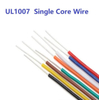 UL1007 PVC Wire 18-26AWG Tinned Copper Cable for Electronics