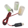 USB 4.5V D Cell Battery Eliminator 