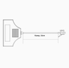 LED 6-way Dupont Distributor Box,6-way Dupont Juction Box|2Pin Connectors
