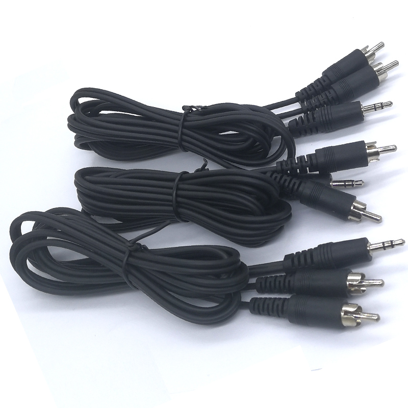 2 RCA To 3.5mm Cable - 6FT Male To Male TPE Audio Adapter