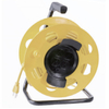 100ft Extension Cord Reel w/ 4 Outlets - 16/3 SJTW Orange Cable