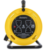 Heavy Duty UK 13A 4-Socket Extension Reel 25M Garden/Office