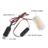 1M USB1.5V 3V 4.5V 6V LR20 D Cell Battery Eliminator 