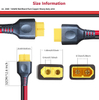 XT60 Female to Male Connector Extension Cable.