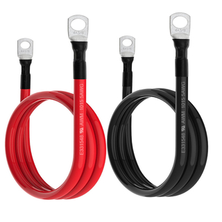 UL1015 5 AWG Battery Cables 5 Gauge Power Inverter Cables 