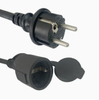 Schuko CEE7/7 Extension Cord 20m 16A 250V Waterproof H07RN Rubber