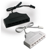 LED 6-way Dupont Distributor Box,6-way Dupont Juction Box|2Pin Connectors