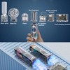 Compact 13-in-1 Survival Gear: Transparent Charger, Fire Starter, Cooling Fan & Razor for Hiking/Travel