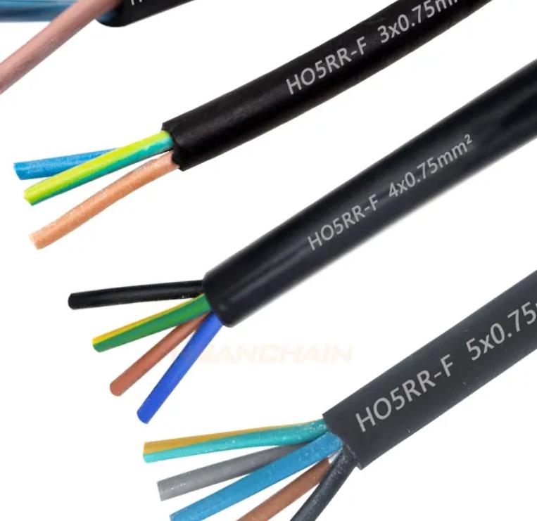 VDE H05RR-F Rubber Insulated Wire - European Standard Cable