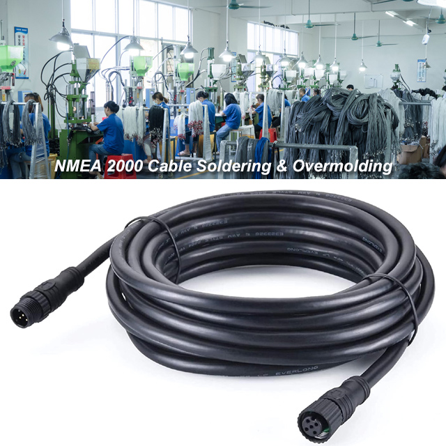 NMEA 2000 (N2K) Marine Network Starter Kit – 10 Ft Backbone & Drop Extension Cable
