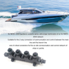 N2K M12 5Pin 4 Port Tee Connector IP67 NMEA 2000 T Adapter for Navico Lowrance Simrad Marine