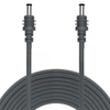 ZHONGPU DC 6.5FT 18AWG DC Power Cable, Black Waterproof Replacement Cord for Starlink Mini Outdoor
