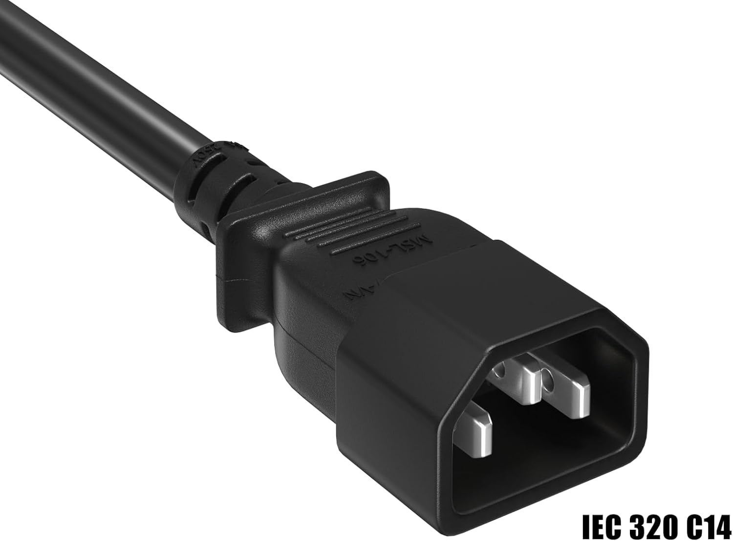14AWG 6FT Heavy-Duty PDU Power Cord C13 To C14 Power Cable