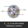 100FT 12/4 SOOW NEMA L16-20 Twist Lock Extension Cord, 480V 20A 3P4W